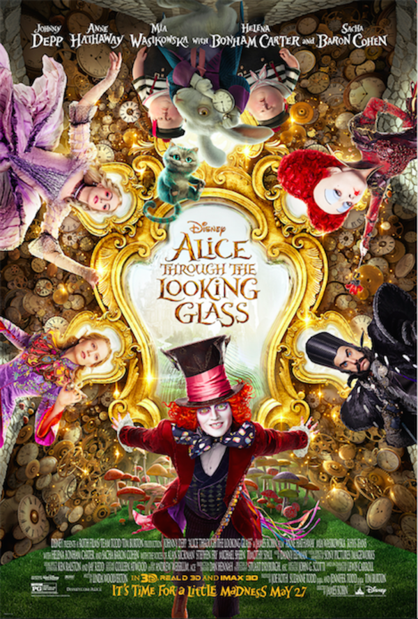 Photo Flash: Disney Reveals New Poster Art for ALICE THROUGH THE LOOKING GLASS Photo Flash: Disney Reveals New Poster Art for ALICE THROUGH THE LOOKING GLASS Image