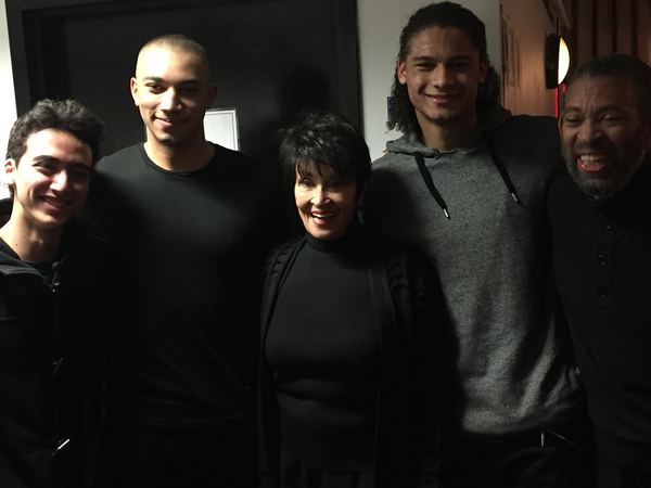 Photo Flash: Chita Rivera Visits MAURICE HINES TAPPIN' THRU LIFE Image