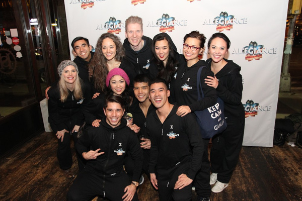 Photo Flash: George Takei, Lea Salonga, Telly Leung and More Celebrate at ALLEGIANCE Closing Night Party Image