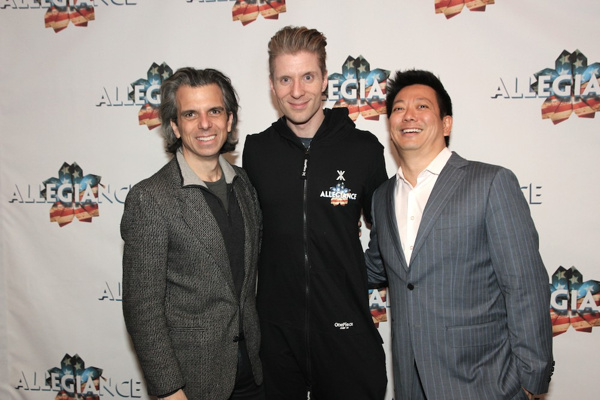 Photo Flash: George Takei, Lea Salonga, Telly Leung and More Celebrate at ALLEGIANCE Closing Night Party Image