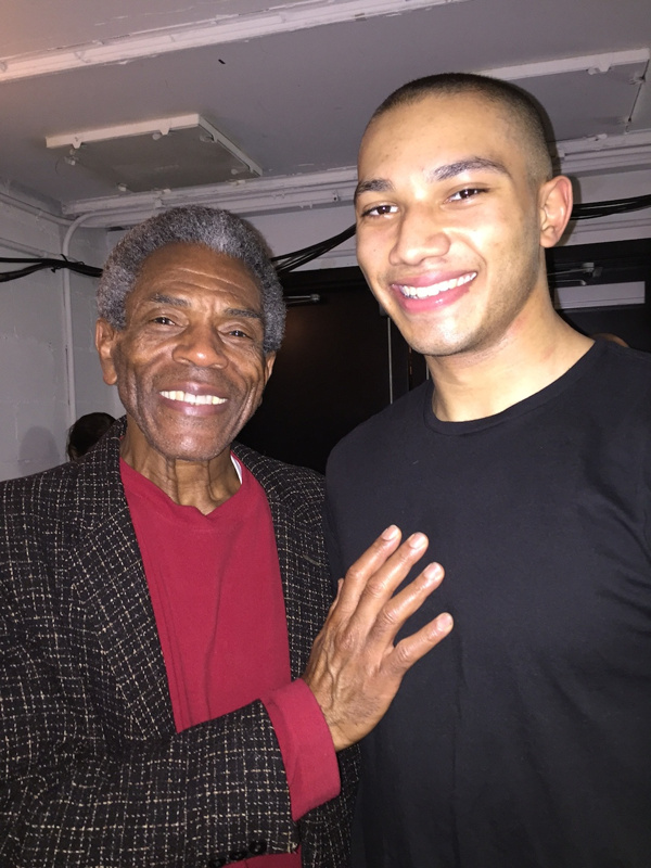 Photo Flash: Andre De Shields & Lillias White Visit MAURICE HINES TAPPIN' THRU LIFE 