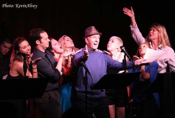 Photo Flash: Original Cast of THE NUTTY PROFESSOR Reunites at Birdland 