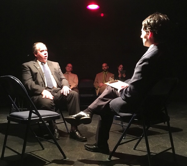 Photo Flash: First Look at Counter-Productions Theatre Company's FROST/NIXON Image