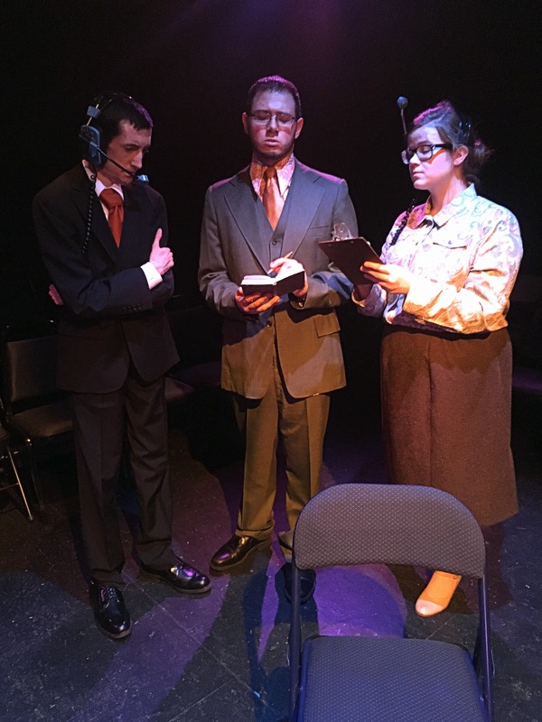 Photo Flash: First Look at Counter-Productions Theatre Company's FROST/NIXON Image