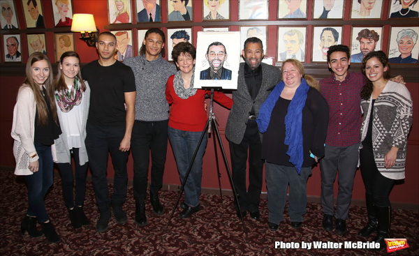 Maurice Hines with the cast of 'Tappin' Through Life'  Photo