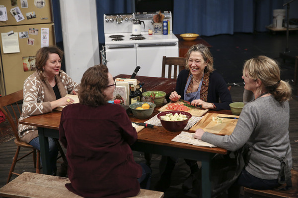 Photo Flash: In Rehearsal with the Cast of The Public's HUNGRY Image