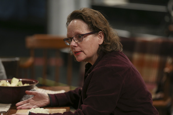 Photo Flash: In Rehearsal with the Cast of The Public's HUNGRY Image