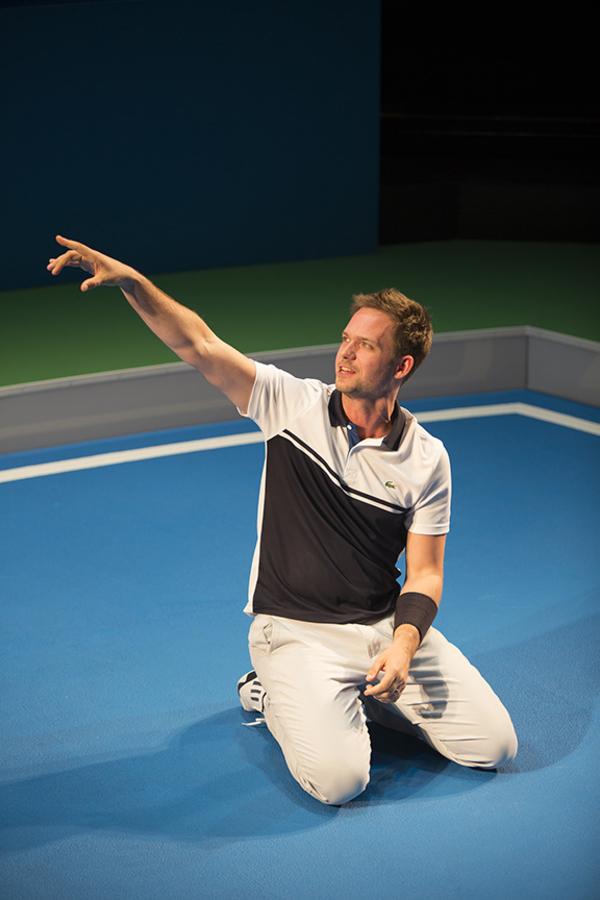 Photo Flash: First Look at Patrick J. Adams, Troian Bellisario and More in THE LAST MATCH at The Old Globe Image