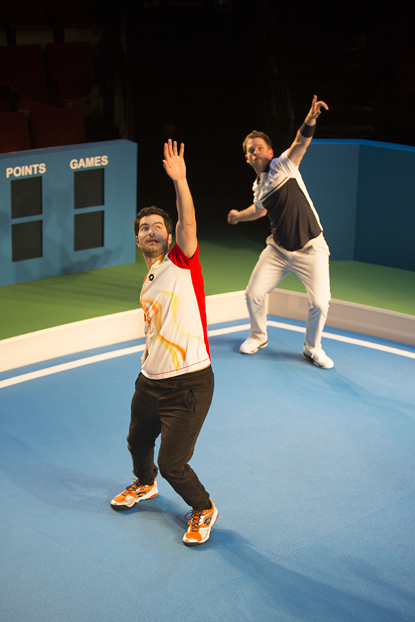 Photo Flash: First Look at Patrick J. Adams, Troian Bellisario and More in THE LAST MATCH at The Old Globe Image