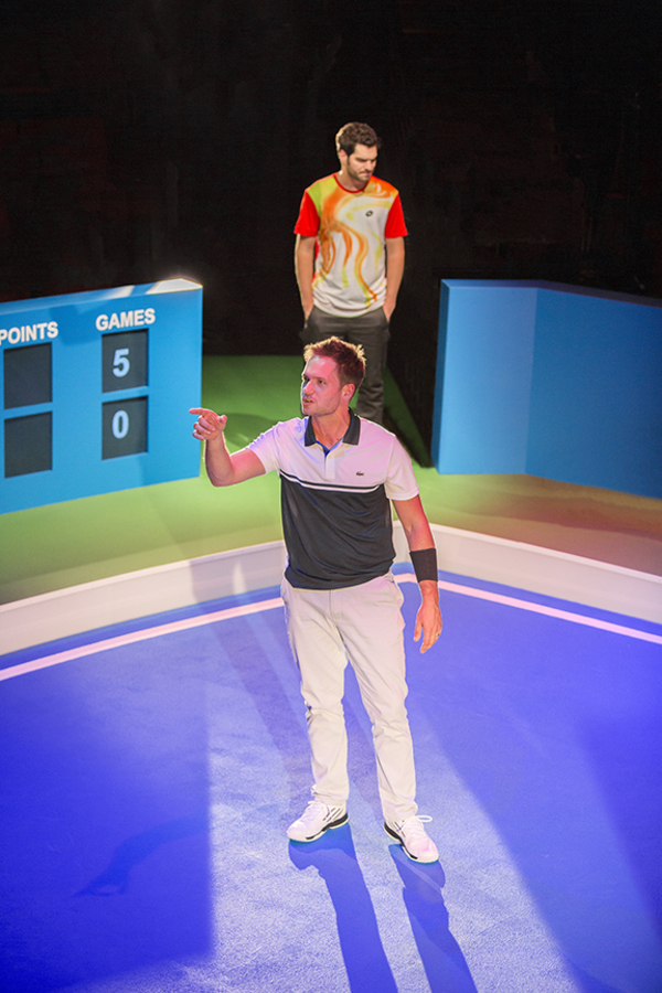 Photo Flash: First Look at Patrick J. Adams, Troian Bellisario and More in THE LAST MATCH at The Old Globe Image