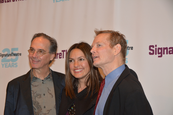 David Shiner, Mariska Hargitay and Bill Irwin Photo