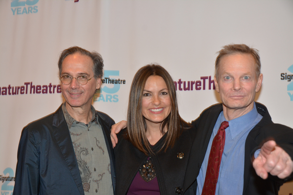David Shiner, Mariska Hargitay and Bill Irwin Photo