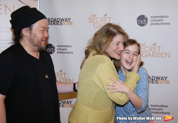 Stafford Arima, Lucy Simon and Sydney Lucas  Photo