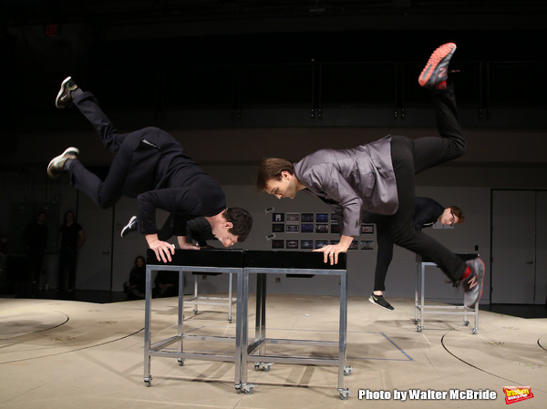 Photo Coverage: Broadway Gets Psychotic- Go Inside Rehearsal for AMERICAN PSYCHO! Image