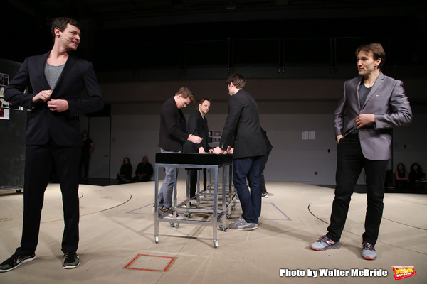 Photo Coverage: Broadway Gets Psychotic- Go Inside Rehearsal for AMERICAN PSYCHO! Image