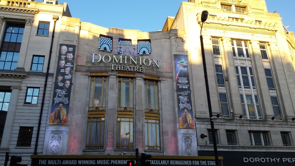 Photo Coverage: Marquee At The Dominion For THE WAR OF THE WORLDS Image