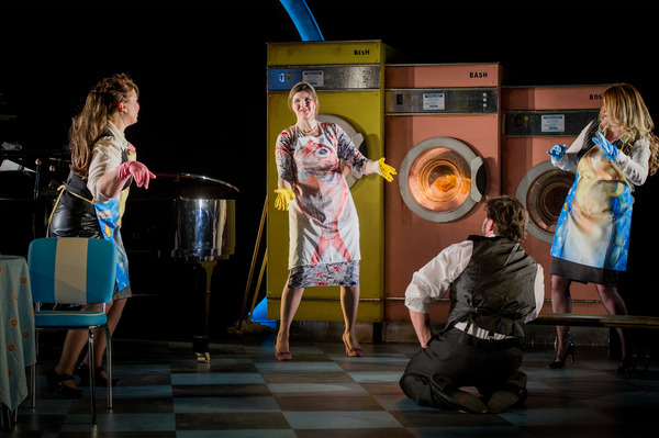 Photo Flash: First Look at Unexpected Opera's THE RINSE CYCLE at Charing Cross Theatre Image