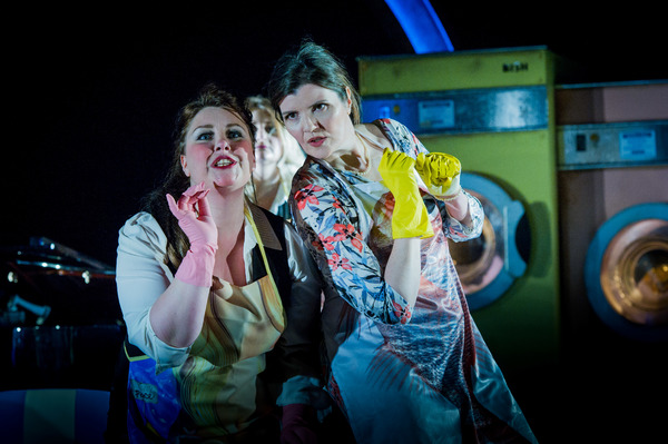 Photo Flash: First Look at Unexpected Opera's THE RINSE CYCLE at Charing Cross Theatre Image