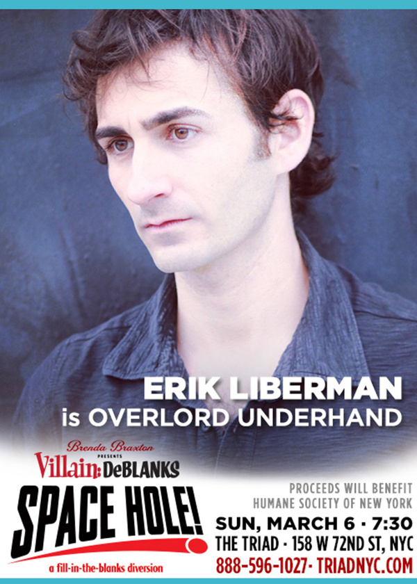 Photo Flash: First Look at VILLAIN: DeBLANKS Delivering Real March Madness at The Triad NYC 