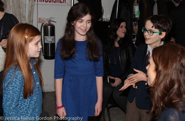 Photo Coverage: BroadwayWorld's Kid Critics Meet the Cast of FIDDLER ON THE ROOF! Image