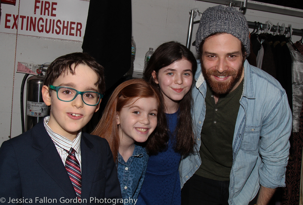 Photo Coverage: BroadwayWorld's Kid Critics Meet the Cast of FIDDLER ON THE ROOF! Image