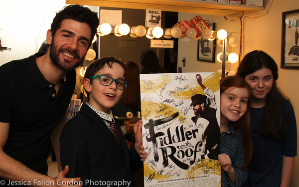 Photo Coverage: BroadwayWorld's Kid Critics Meet the Cast of FIDDLER ON THE ROOF! Image