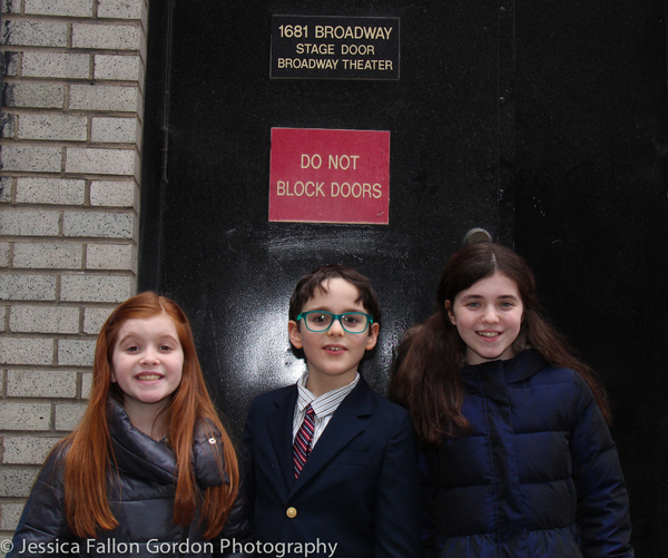 Photo Coverage: BroadwayWorld's Kid Critics Meet the Cast of FIDDLER ON THE ROOF! Image