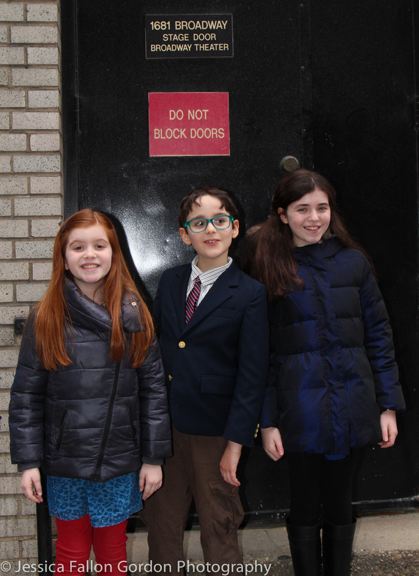 Photo Coverage: BroadwayWorld's Kid Critics Meet the Cast of FIDDLER ON THE ROOF! Image