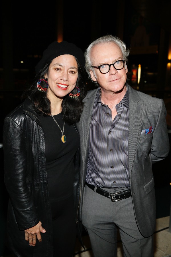 Actress/playwright Sandra Tsing Loh and producer Frier McCollister Photo