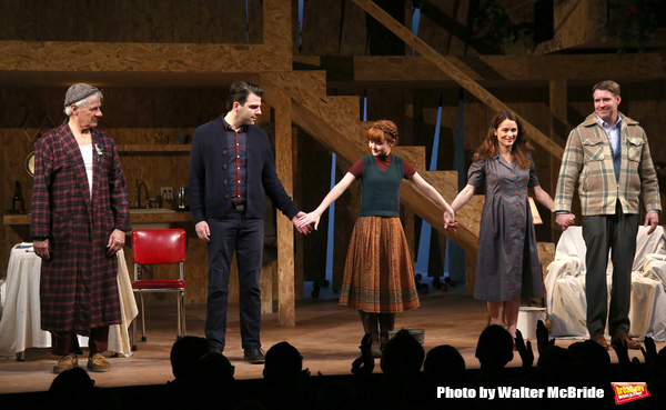 Tom Bloom, Zachary Quinto, Taylor Richardson, Robin Tunney and Brian Hutchison  Photo