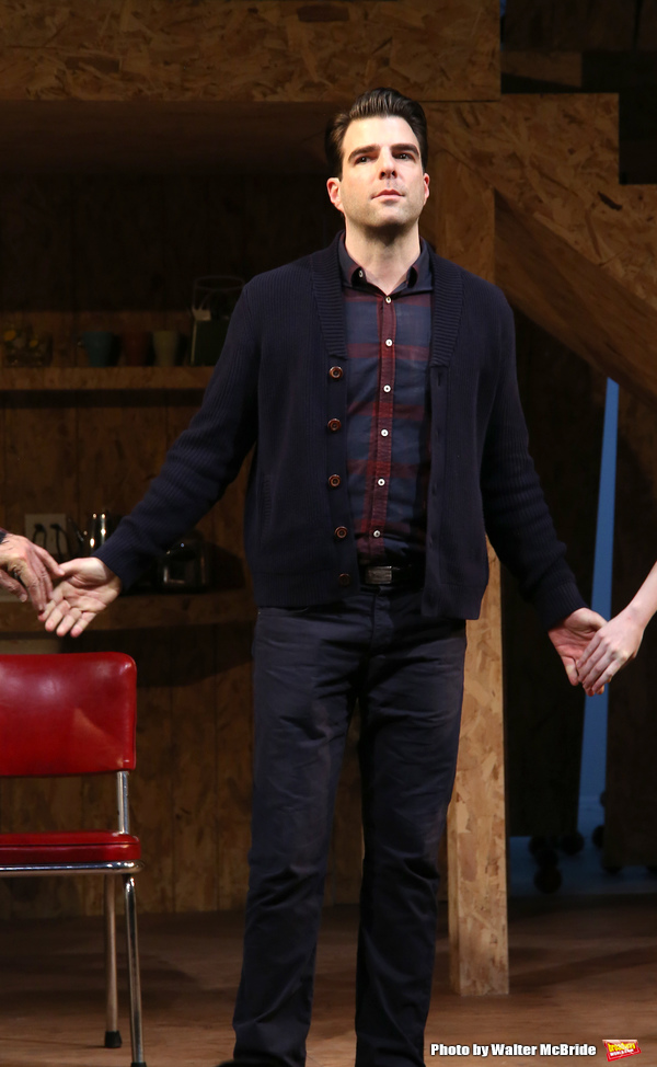 Photo Coverage: Zachary Quinto & SMOKEFALL Cast Celebrate Opening Night! Image