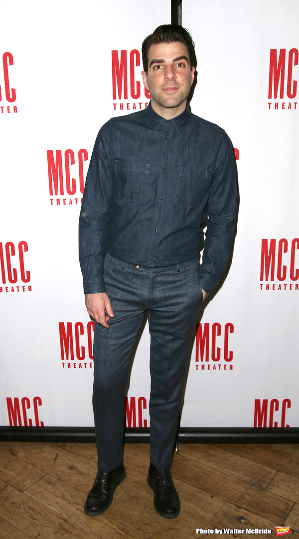 Photo Coverage: Zachary Quinto & SMOKEFALL Cast Celebrate Opening Night! Image