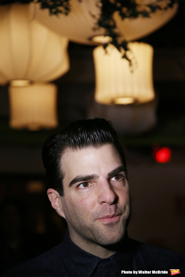 Photo Coverage: Zachary Quinto & SMOKEFALL Cast Celebrate Opening Night! Image