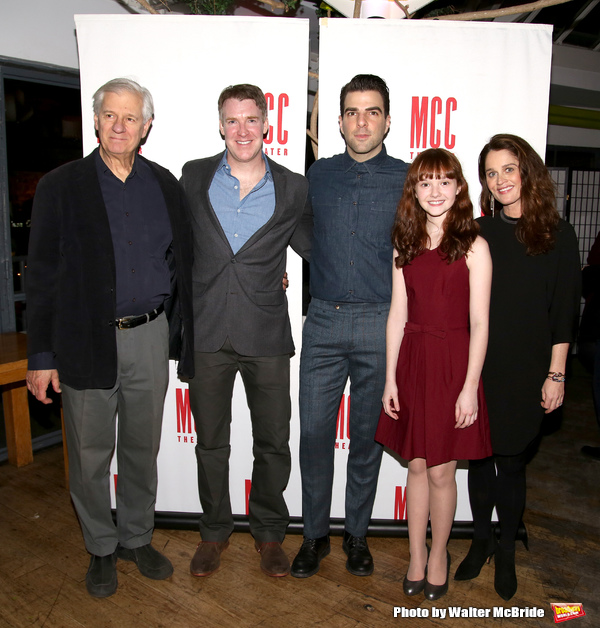 Photo Coverage: Zachary Quinto & SMOKEFALL Cast Celebrate Opening Night! Image