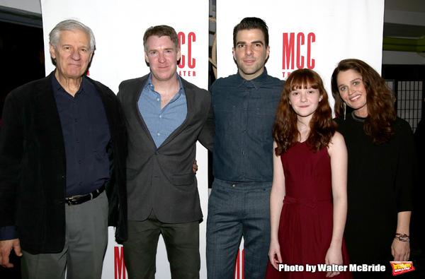 Photo Coverage: Zachary Quinto & SMOKEFALL Cast Celebrate Opening Night! Image