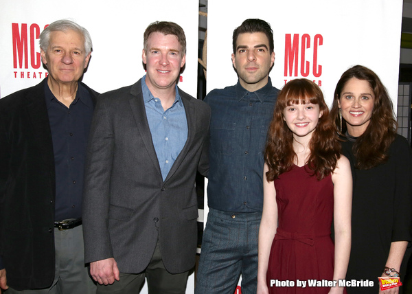 Photo Coverage: Zachary Quinto & SMOKEFALL Cast Celebrate Opening Night! Image