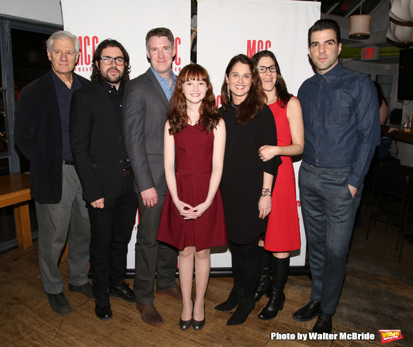 Photo Coverage: Zachary Quinto & SMOKEFALL Cast Celebrate Opening Night! Image