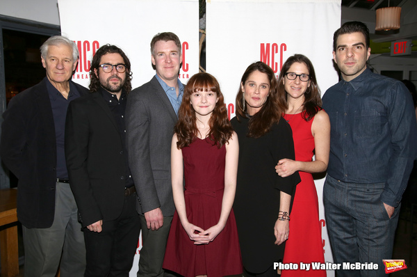 Photo Coverage: Zachary Quinto & SMOKEFALL Cast Celebrate Opening Night! Image