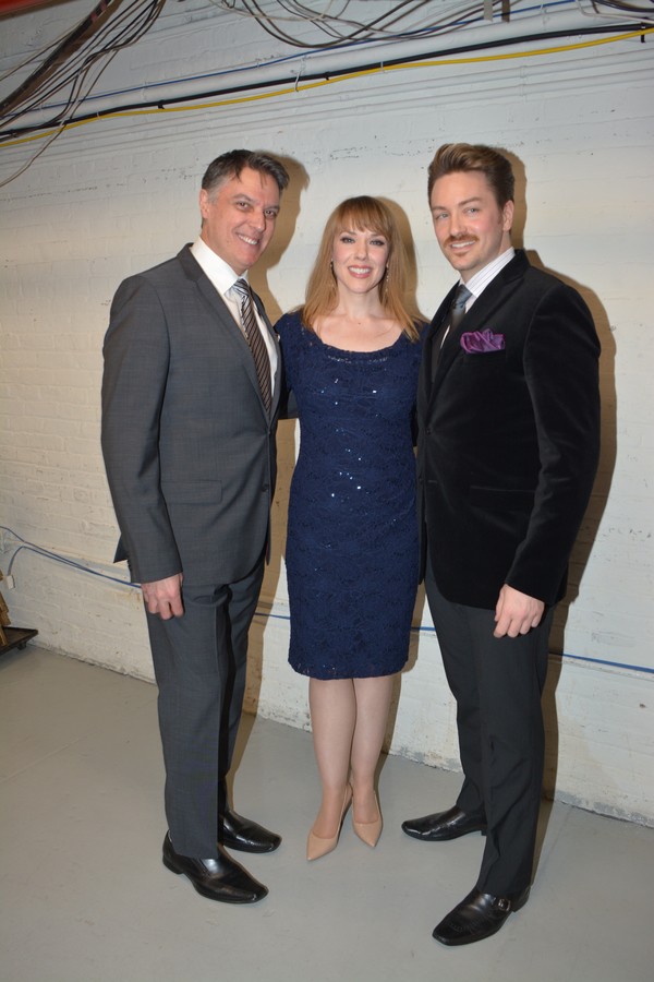 Robert Cuccioli, Emily Skinner and Brian Charles Rooney Photo