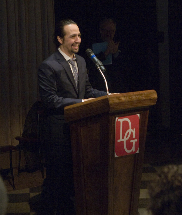 Photo Flash: Lin-Manuel Miranda, Stephen Schwartz and More Honored at 2016 Dramatists Guild of America Awards Image