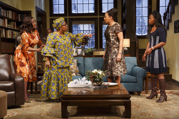 Photo Flash: Tamara Tunie, Roslyn Ruff and More Lead FAMILIAR, Opening Tonight at Playwrights Horizons Image