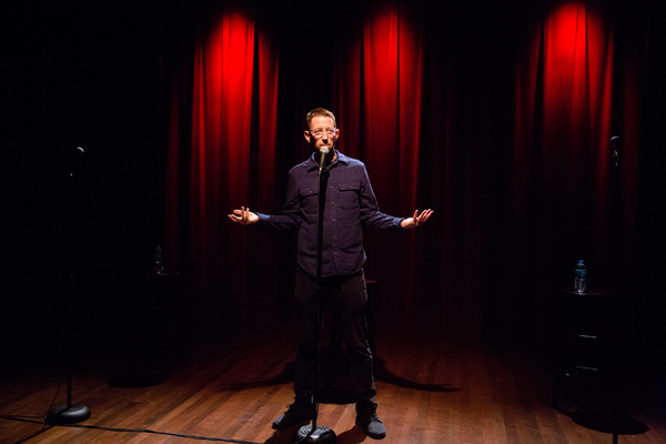 Photo Flash: First Look at New Comedy NEAL BRENNAN 3 MICS at Lynn Redgrave Theatre Image