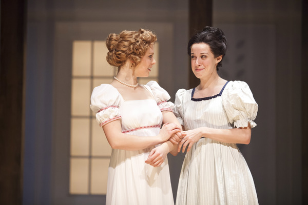 Courtney Lucien as Emma and Caitlin McWethy as Harriet  Photo