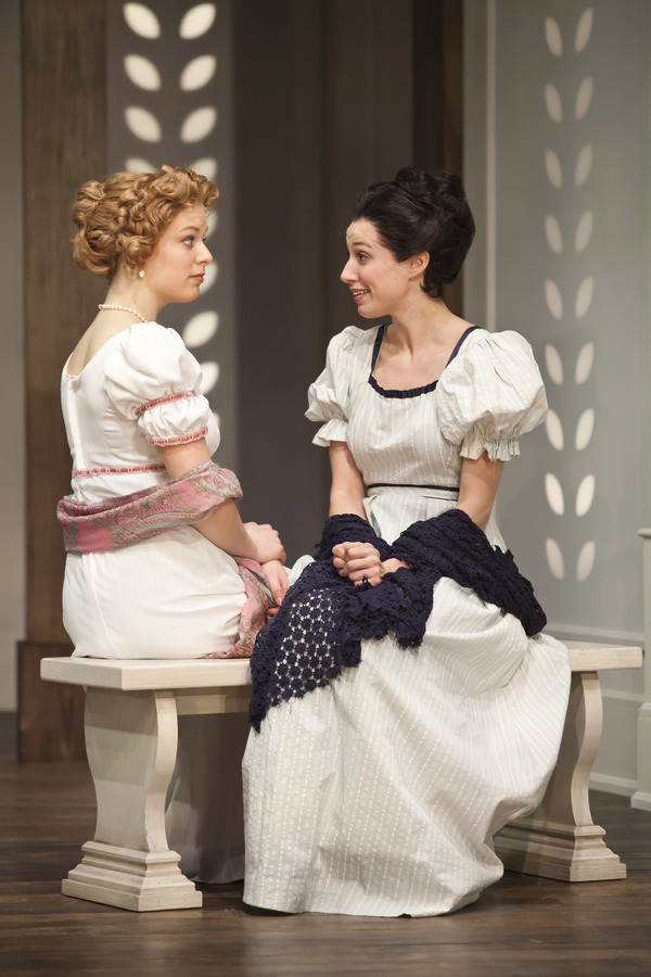Courtney Lucien as Emma and Caitlin McWethy as Harriet  Photo