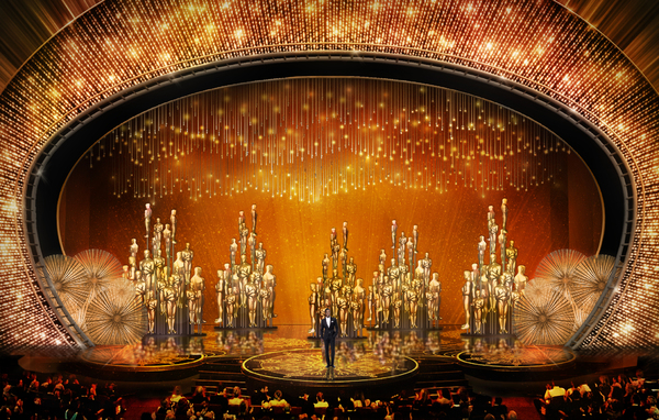 Photo Flash: First Look at Tony Winner Derek McLane's Blinged-Out OSCARS Sets! 