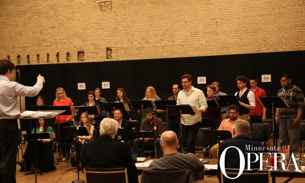 Photo Flash: First Look at Rehearsals for Minnesota Opera's World Premiere of THE SHINING Image