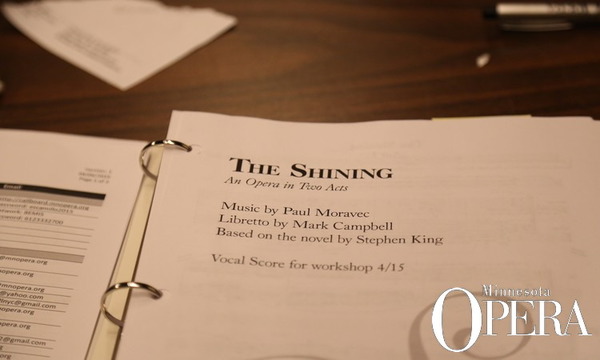 Photo Flash: First Look at Rehearsals for Minnesota Opera's World Premiere of THE SHINING Image