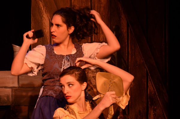 Rebecca Pomeranz and Heather Cadarette as Beauty''s sisters - Norma and Louise Photo