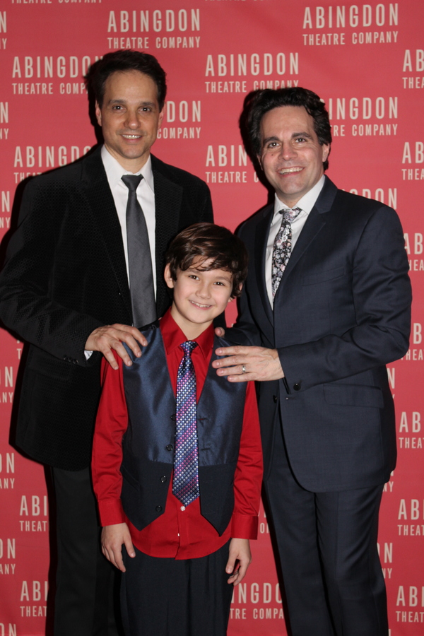 Ralph Macchio, Nico Bustamante and Mario Cantone Photo