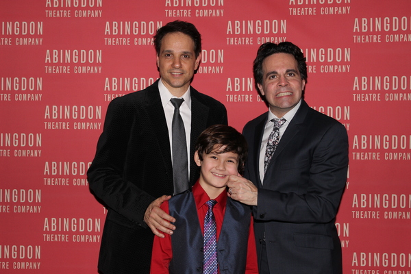 Ralph Macchio, Nico Bustamante and Mario Cantone Photo